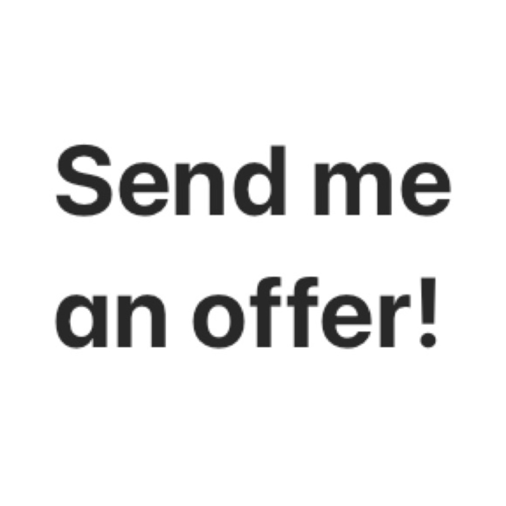 Send me an offer! 💸